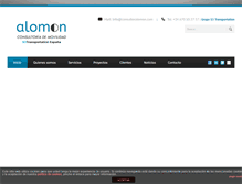 Tablet Screenshot of consultoralomon.com